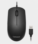 Lenovo 110 Wired USB Mouse for Laptop & Desktop – Black